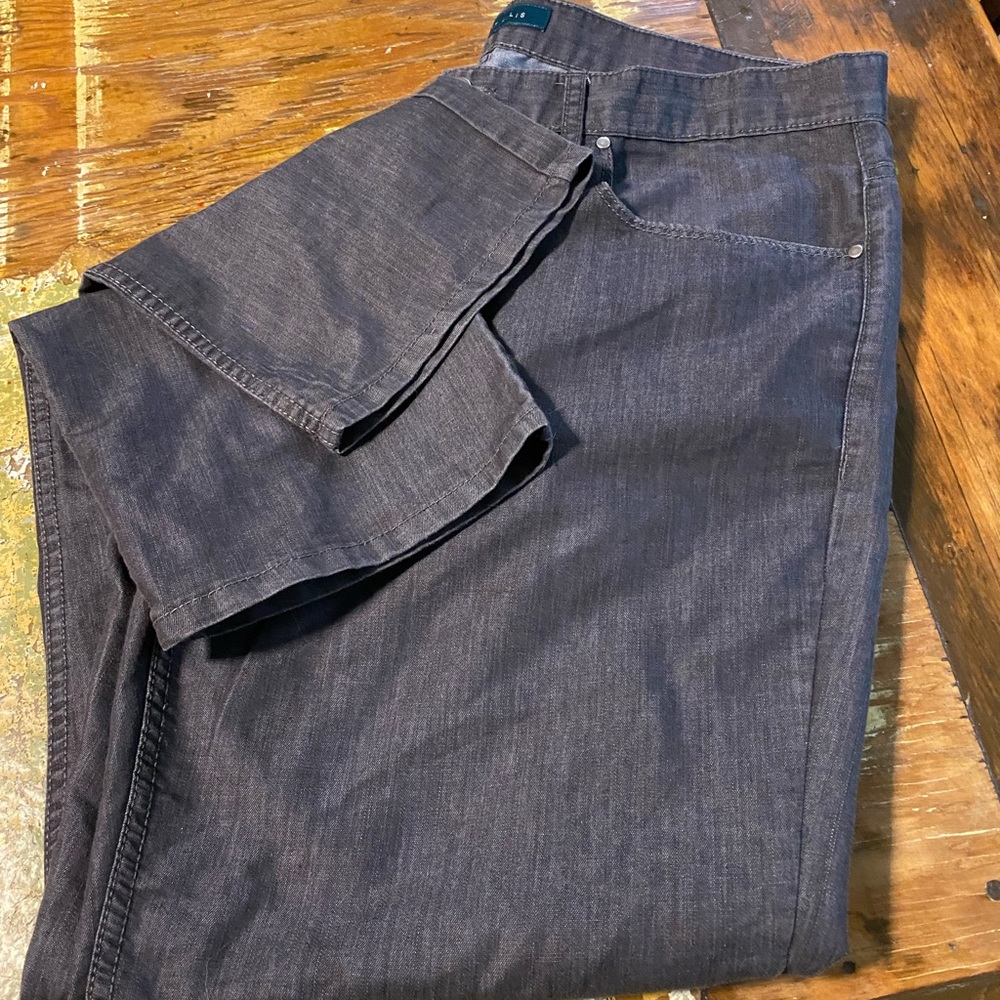 Perry Ellis Plus Size Womens Dress Pants - Gray - NWOT